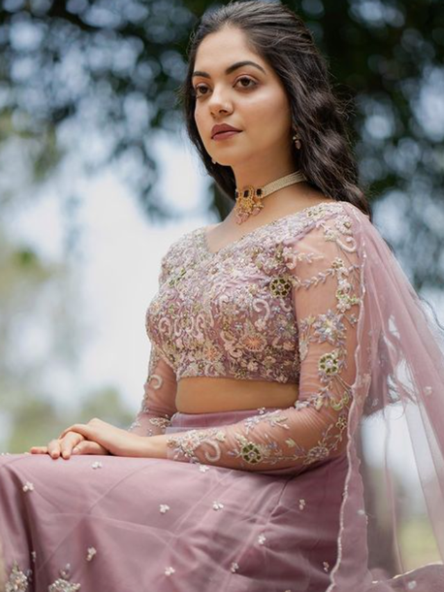 Ahaana Krishna dressed in an ethnic outfit